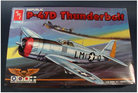 AMT/Ertl 1/48 P-47D Thunderbolt - Scale Modelers world.