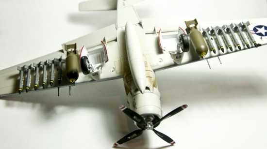 Tamiya 1/48 A-1H Skyraider - Scale Modelers world.