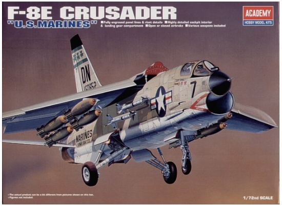 Academy 1/72 F-8E Crusader - Scale Modelers world.