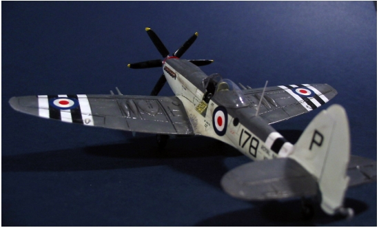 JAYS Model Kits 1/72 Supermarine Seafire Mk 47 - Scale Modelers world.