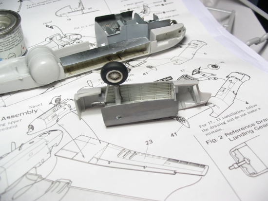 Hasegawa 1/72 Grumman S-2F Tracker (WIP) - Scale Modelers world.