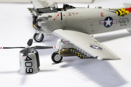 Tamiya 1/48 A-1H Skyraider - Scale Modelers world.